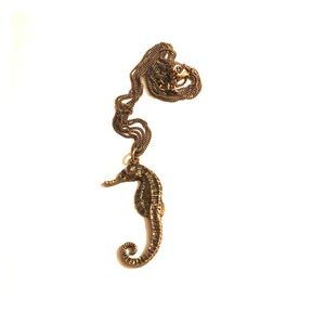 Lucky Brand Seahorse long necklace